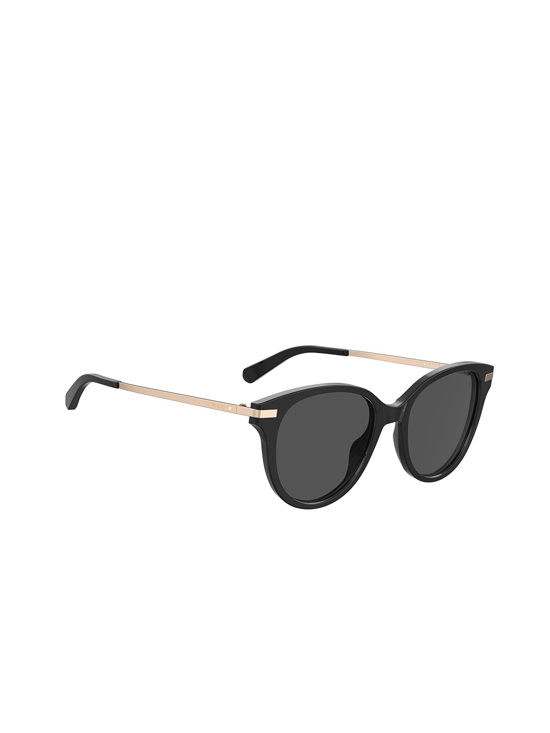 

LOVE MOSCHINO Women Cateye Sunglasses with UV Protected Lens, Grey