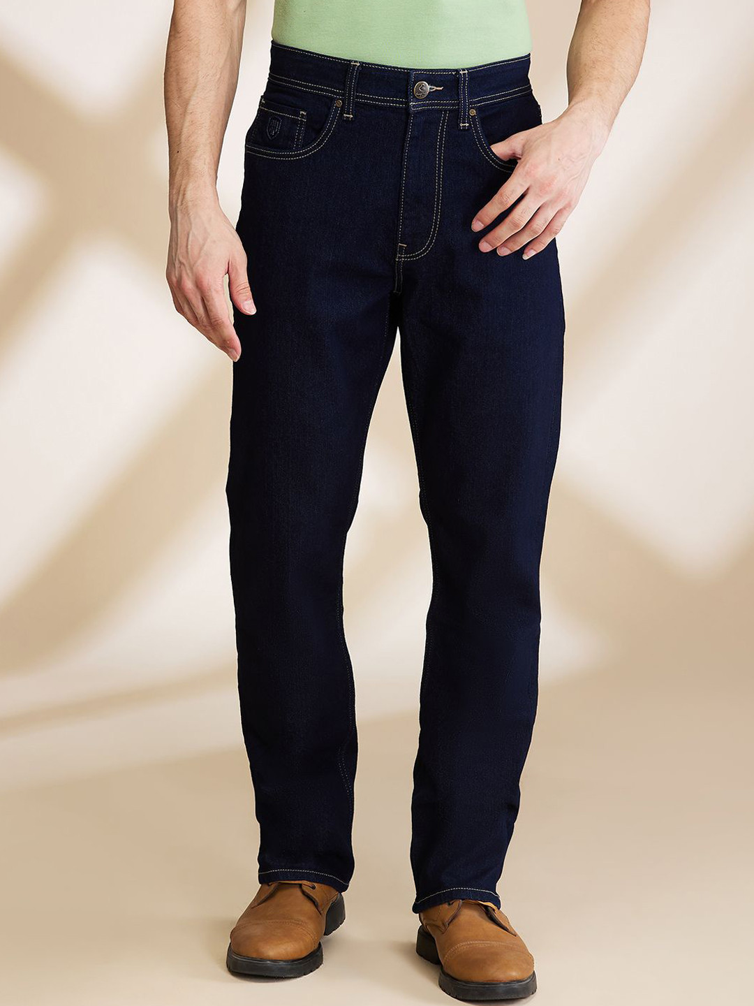 

Being Human Men Bootcut Jeans, Blue
