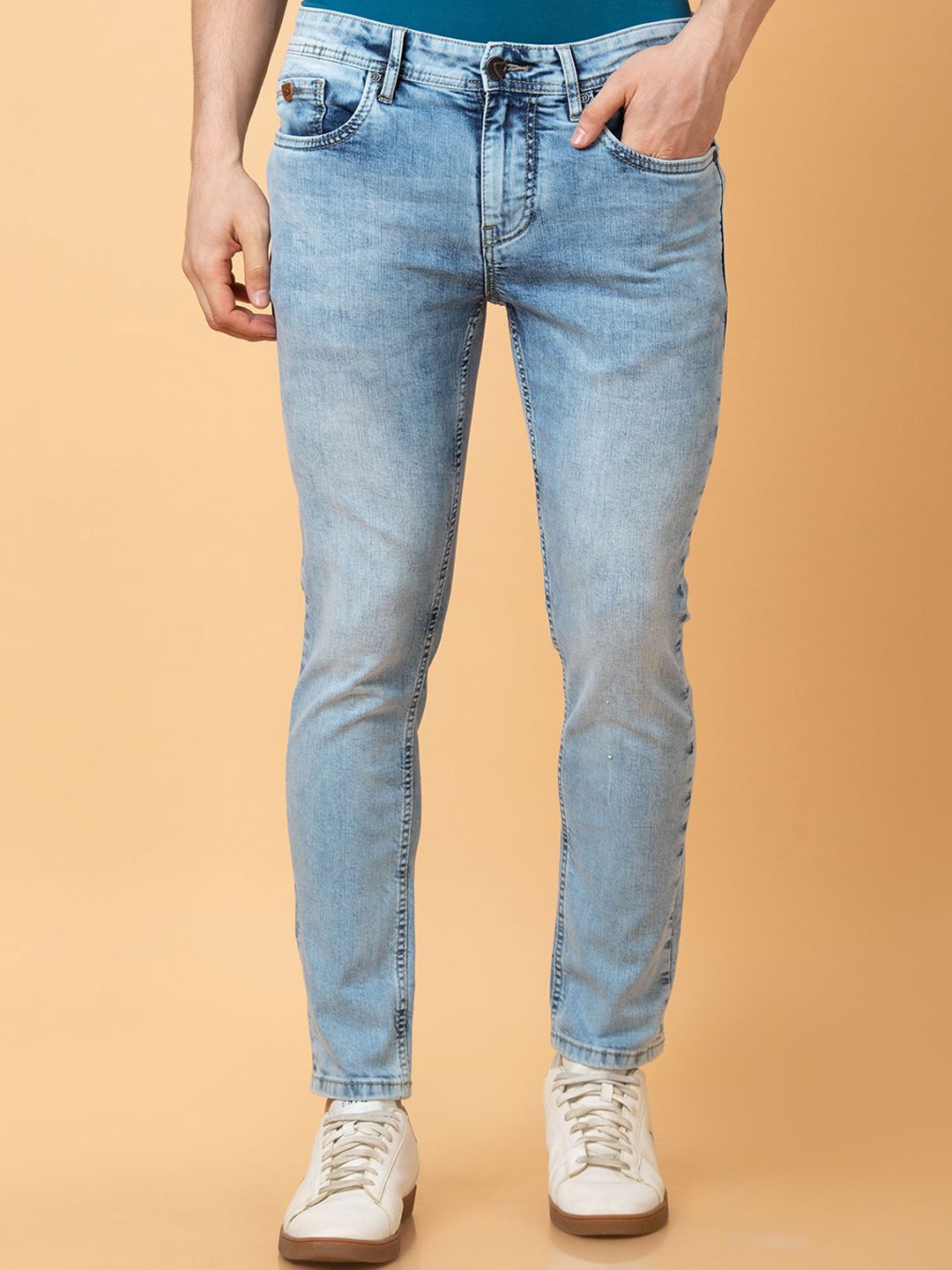 

Being Human Men Heavy Fade Jeans, Blue