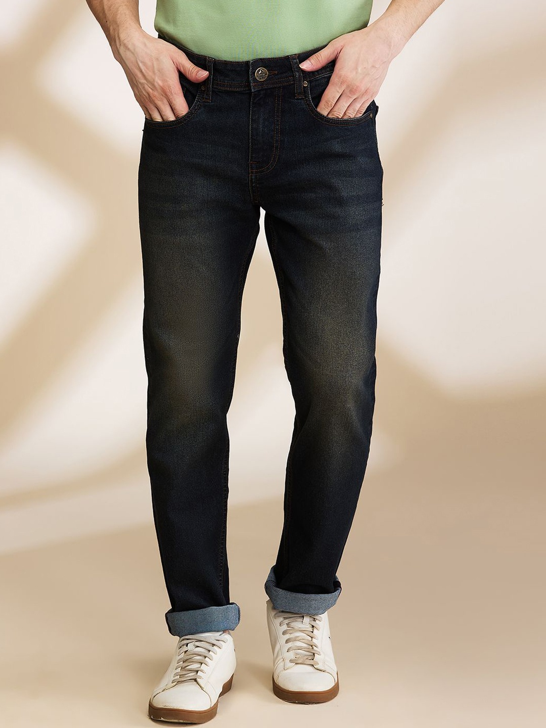 

Being Human Men Light Fade Jeans, Blue