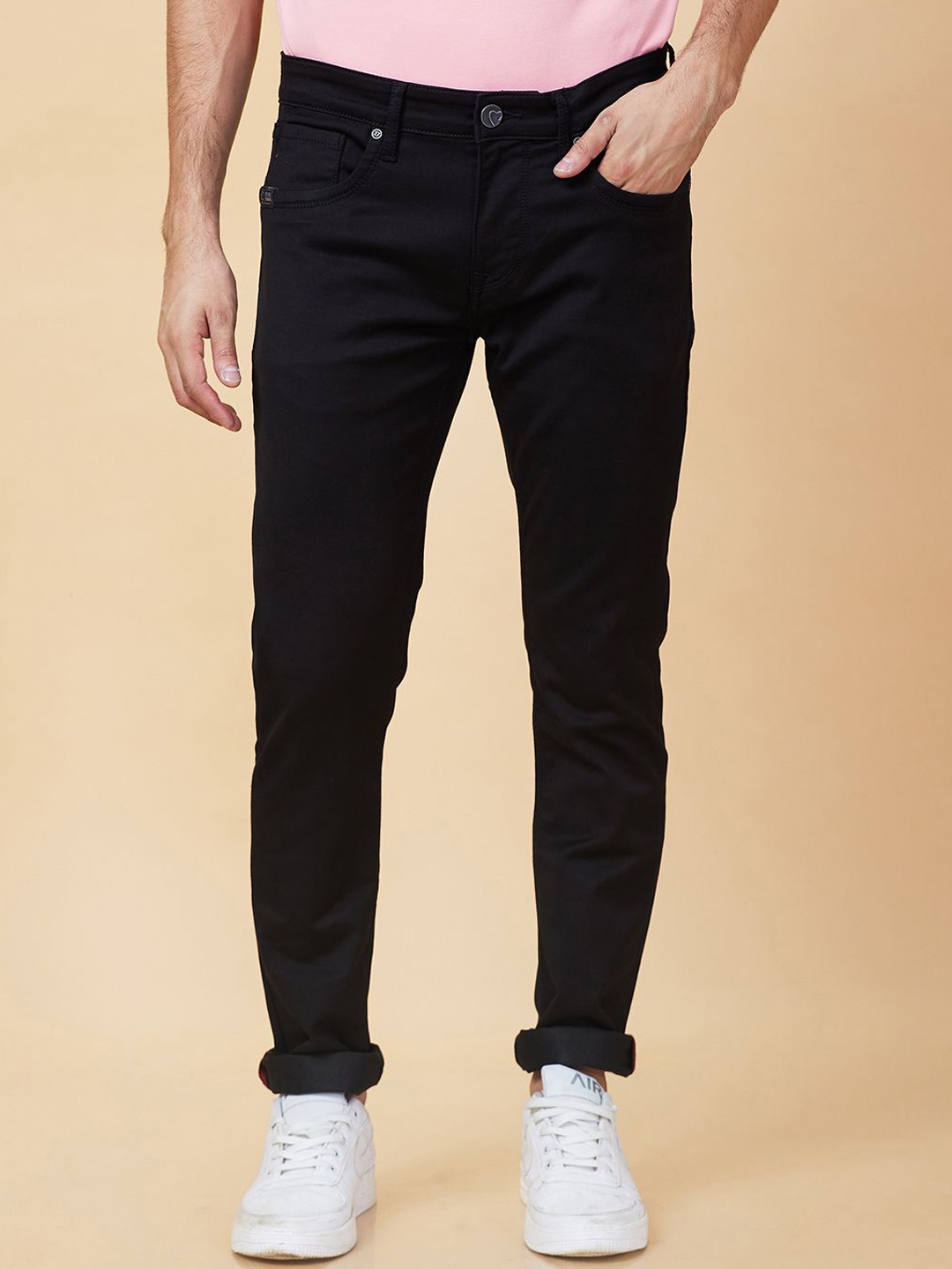 

Being Human Men Skinny Fit Jeans, Black