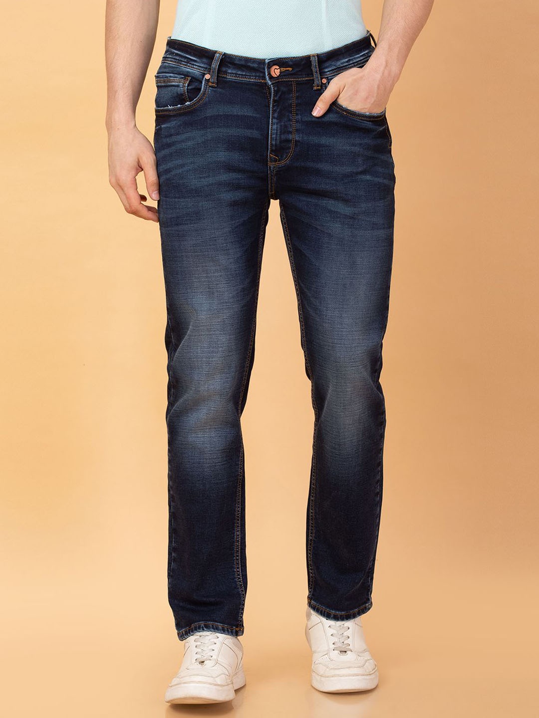 

Being Human Men Heavy Fade Jeans, Blue