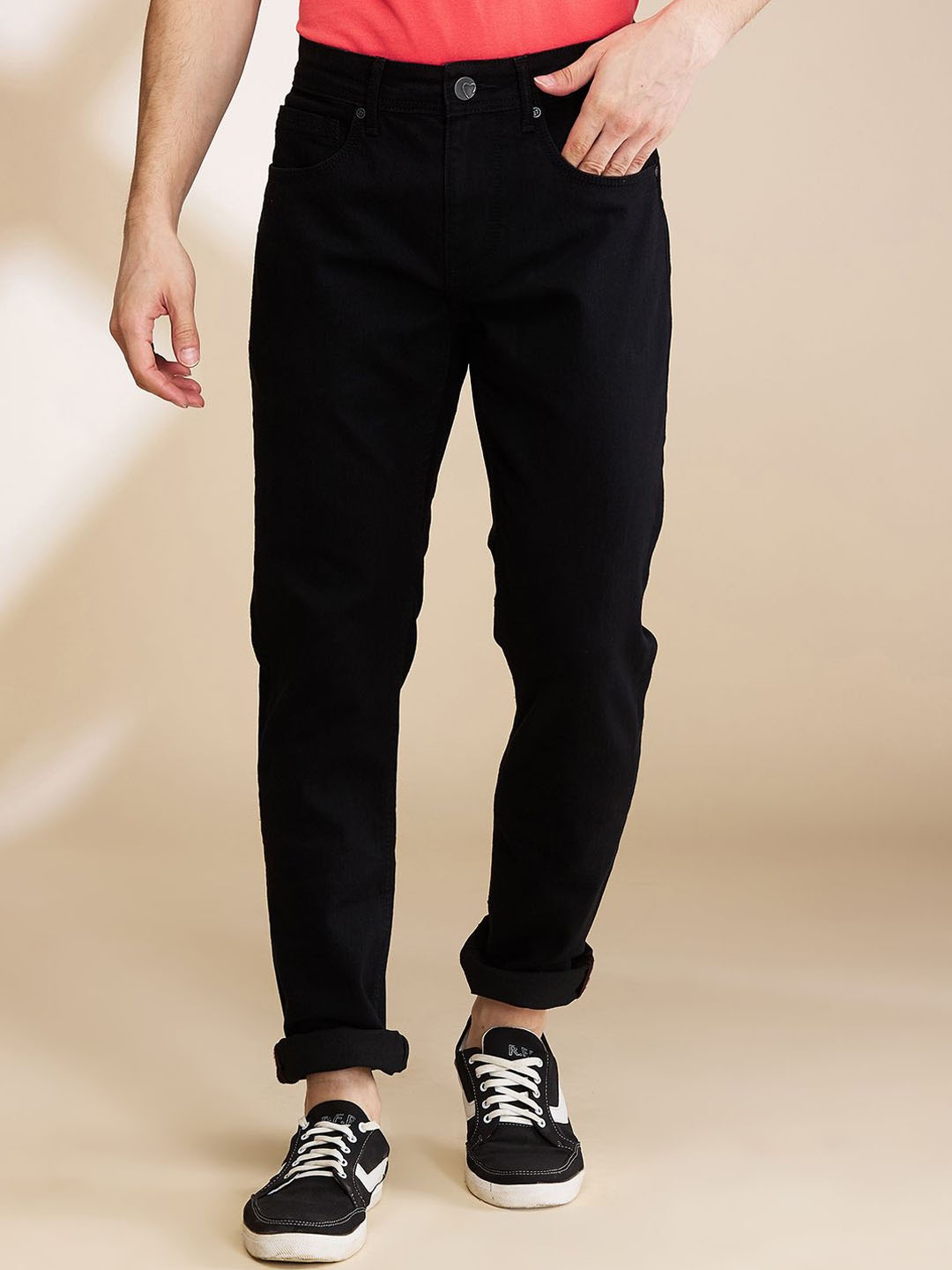 

Being Human Men Skinny Fit Jeans, Black
