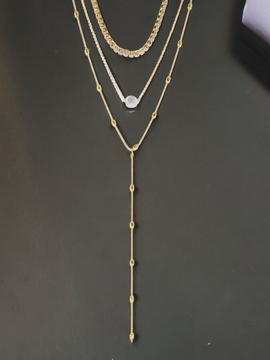 

OOMPH Necklace, Gold