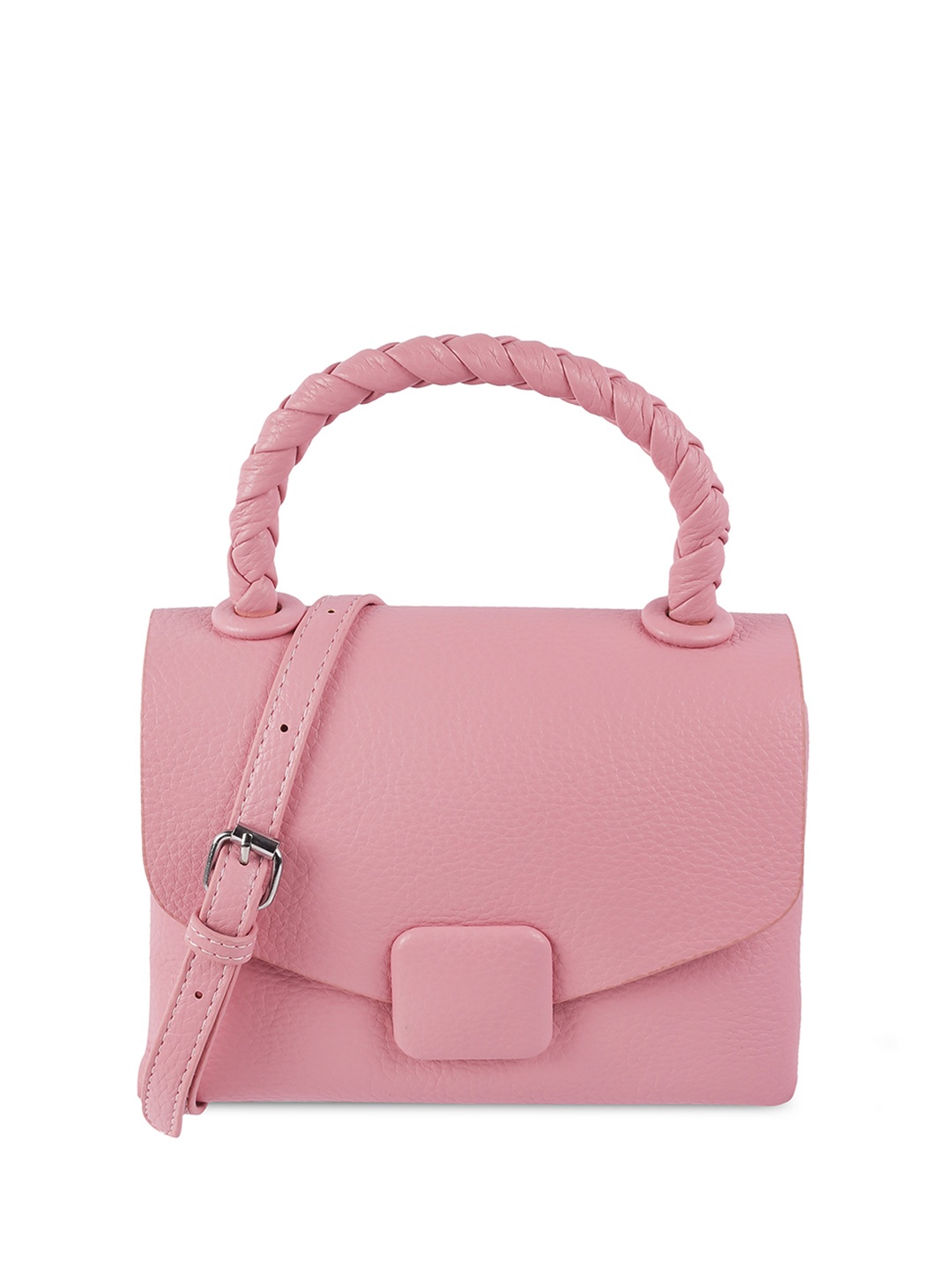 

Metro Structured Handheld Bag with Tasselled, Pink