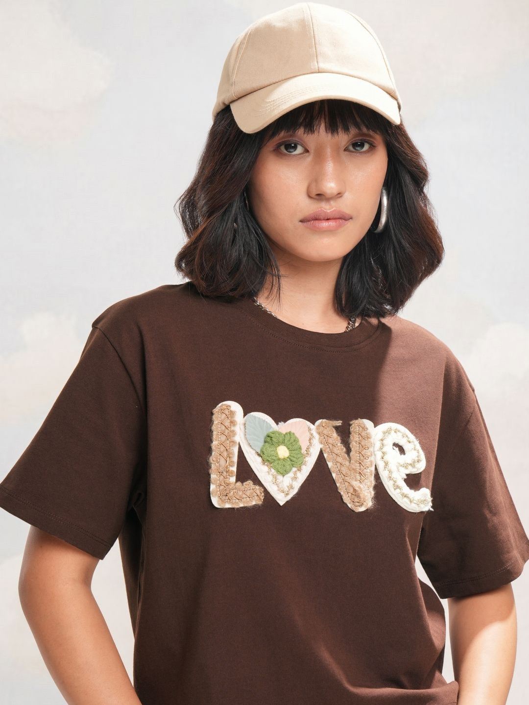 

Street By Tokyo Talkies Women Printed T-shirt, Coffee brown