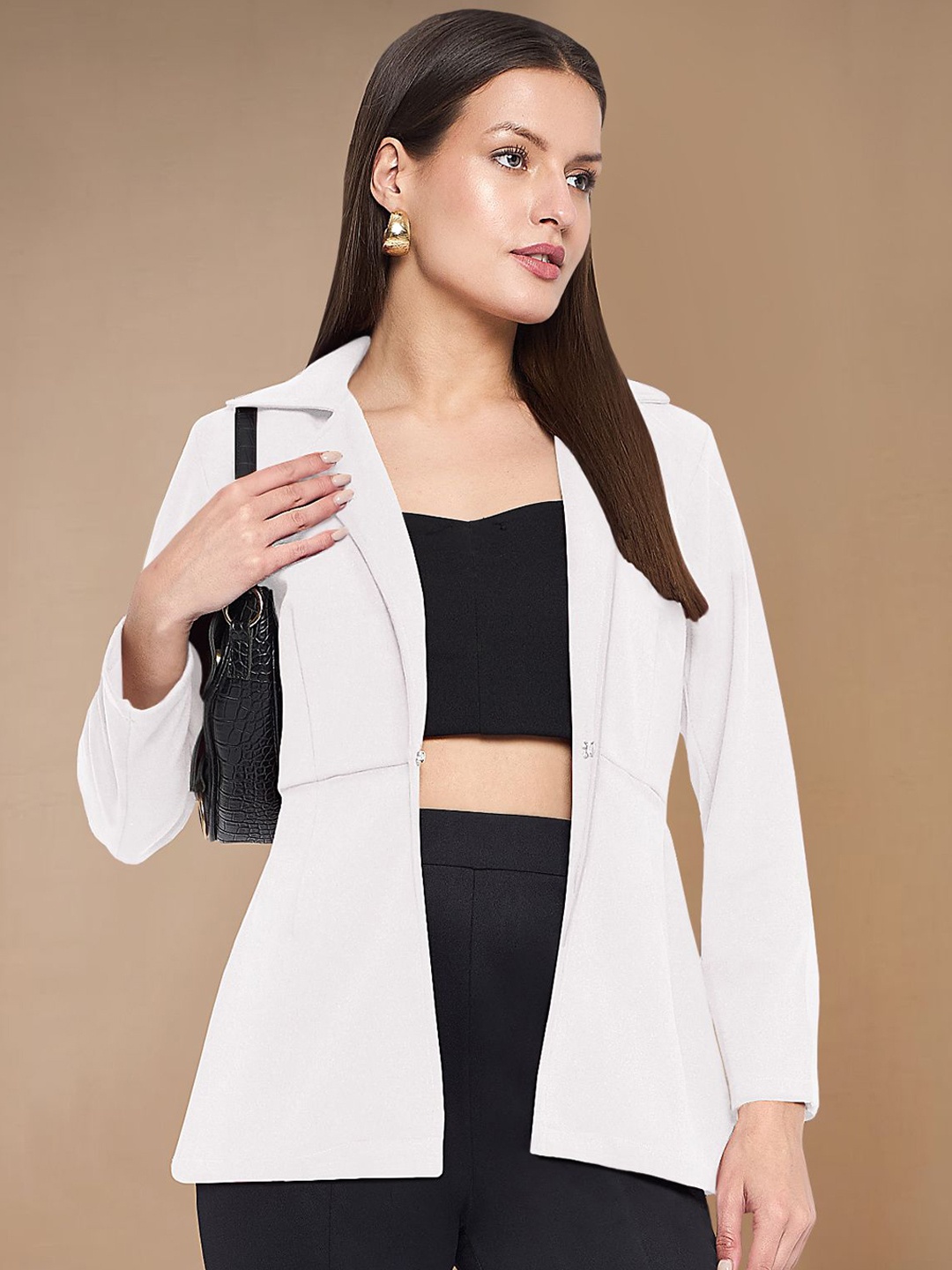

Martini Tailored-Fit Front Open Formal Blazers, White