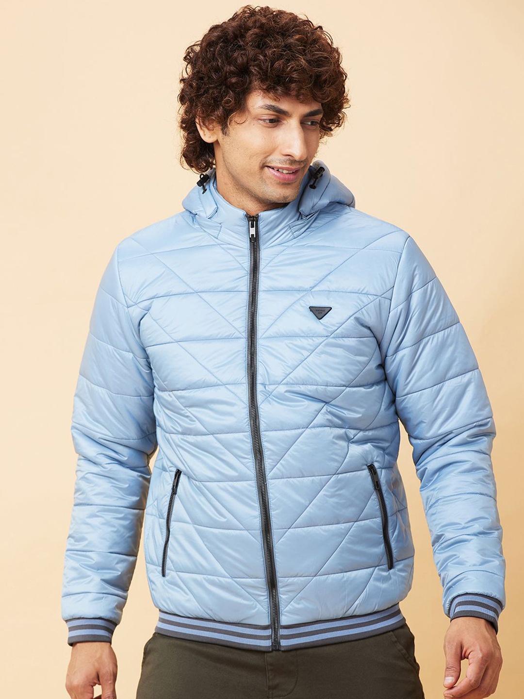 

Being Human Hooded Jacket, Blue