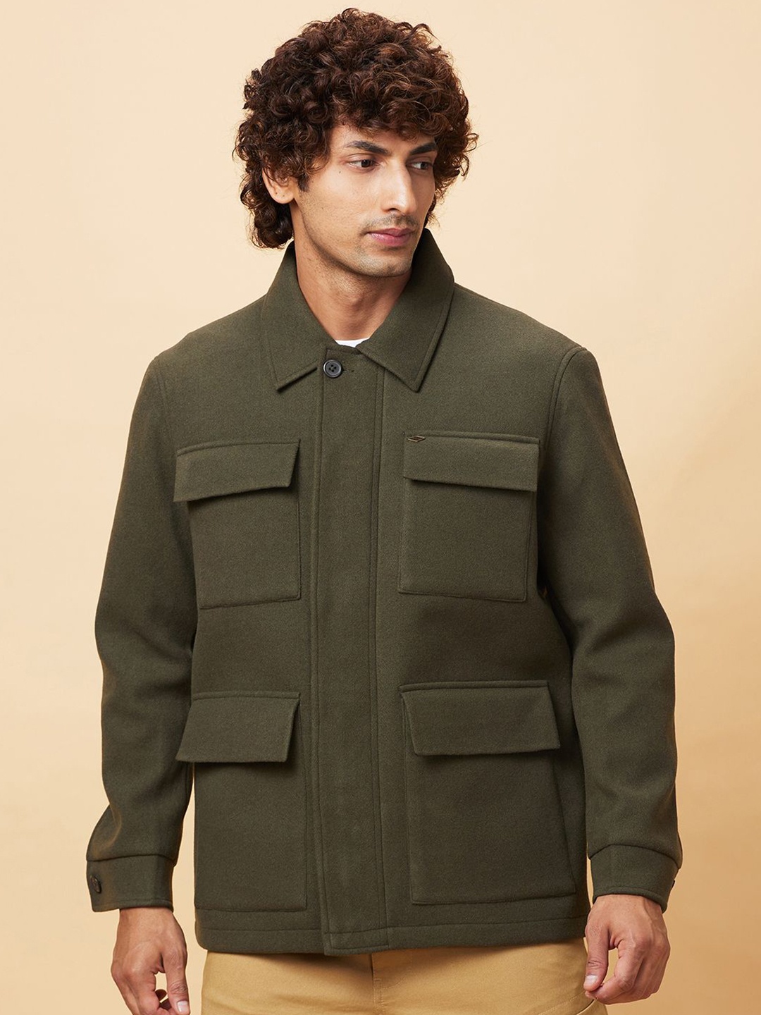 

Being Human Bomber Jacket, Olive