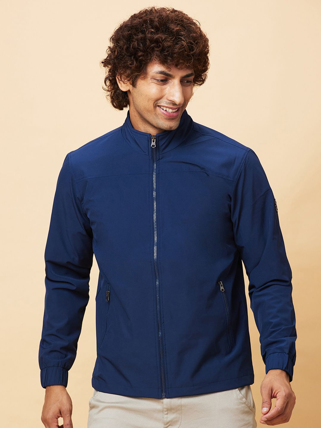 

Being Human Long Sleeves Jacket, Navy blue