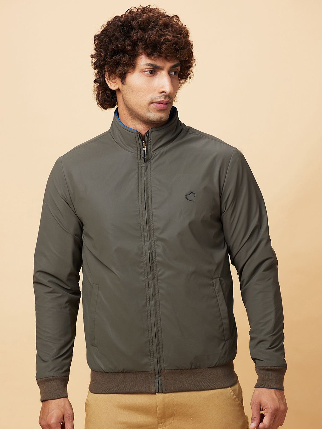 

Being Human Bomber Jacket, Olive
