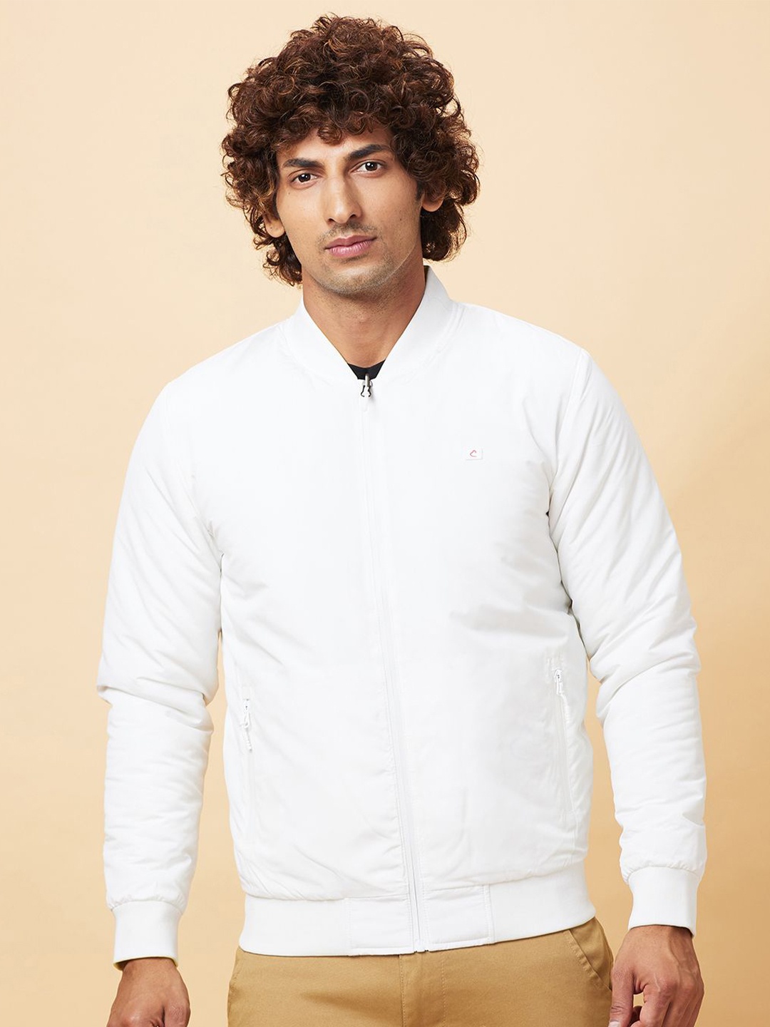 

Being Human Bomber Jacket, White