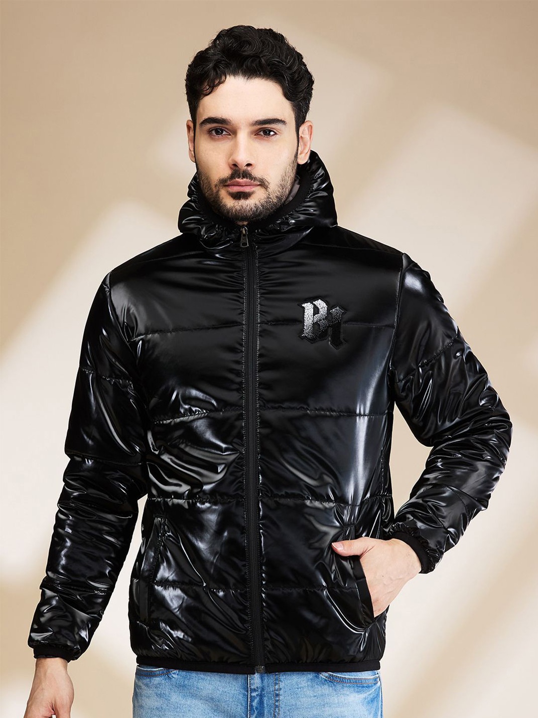 

Being Human Padded Jacket, Black