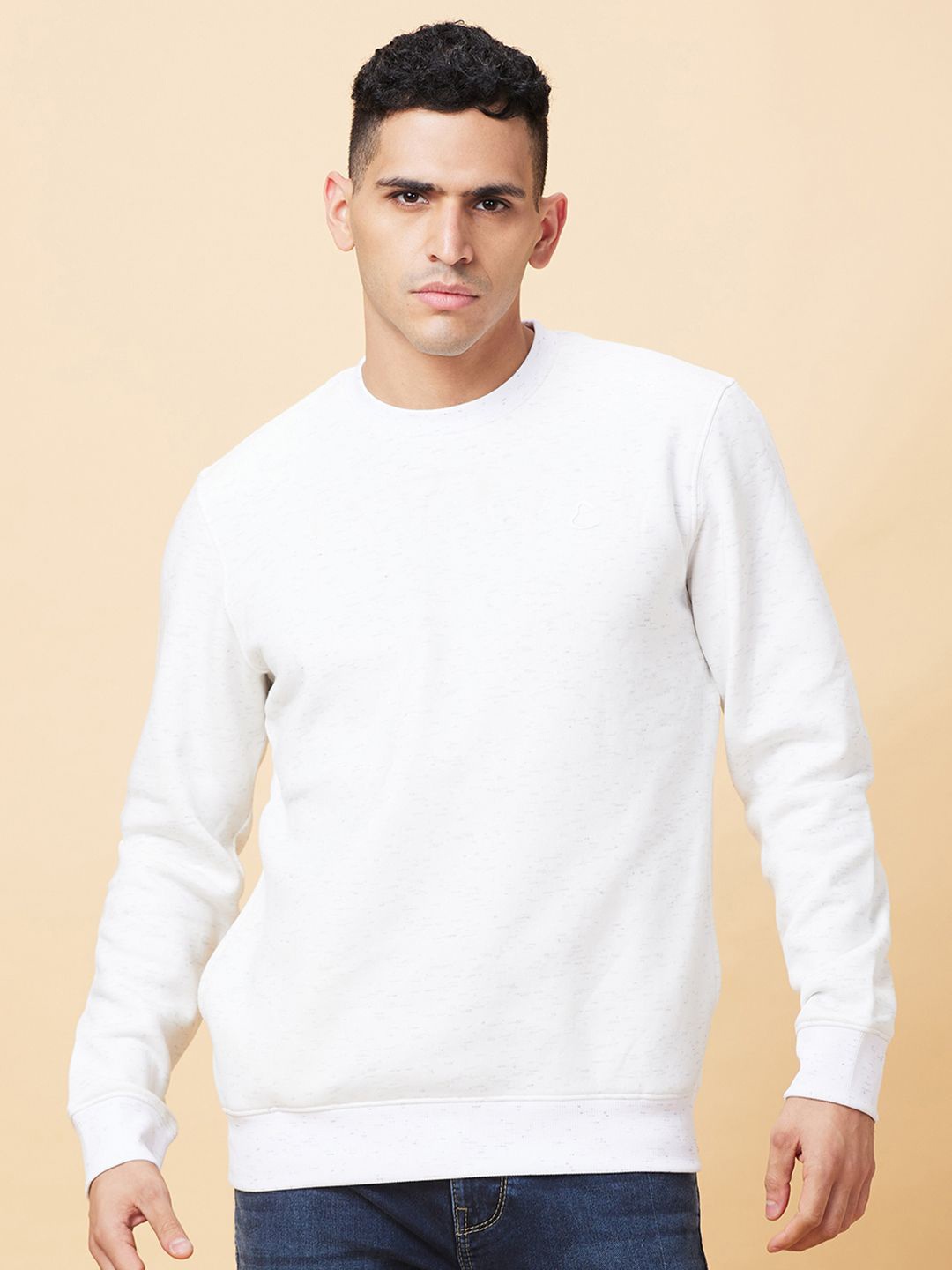 

Being Human Men Sweatshirt, White