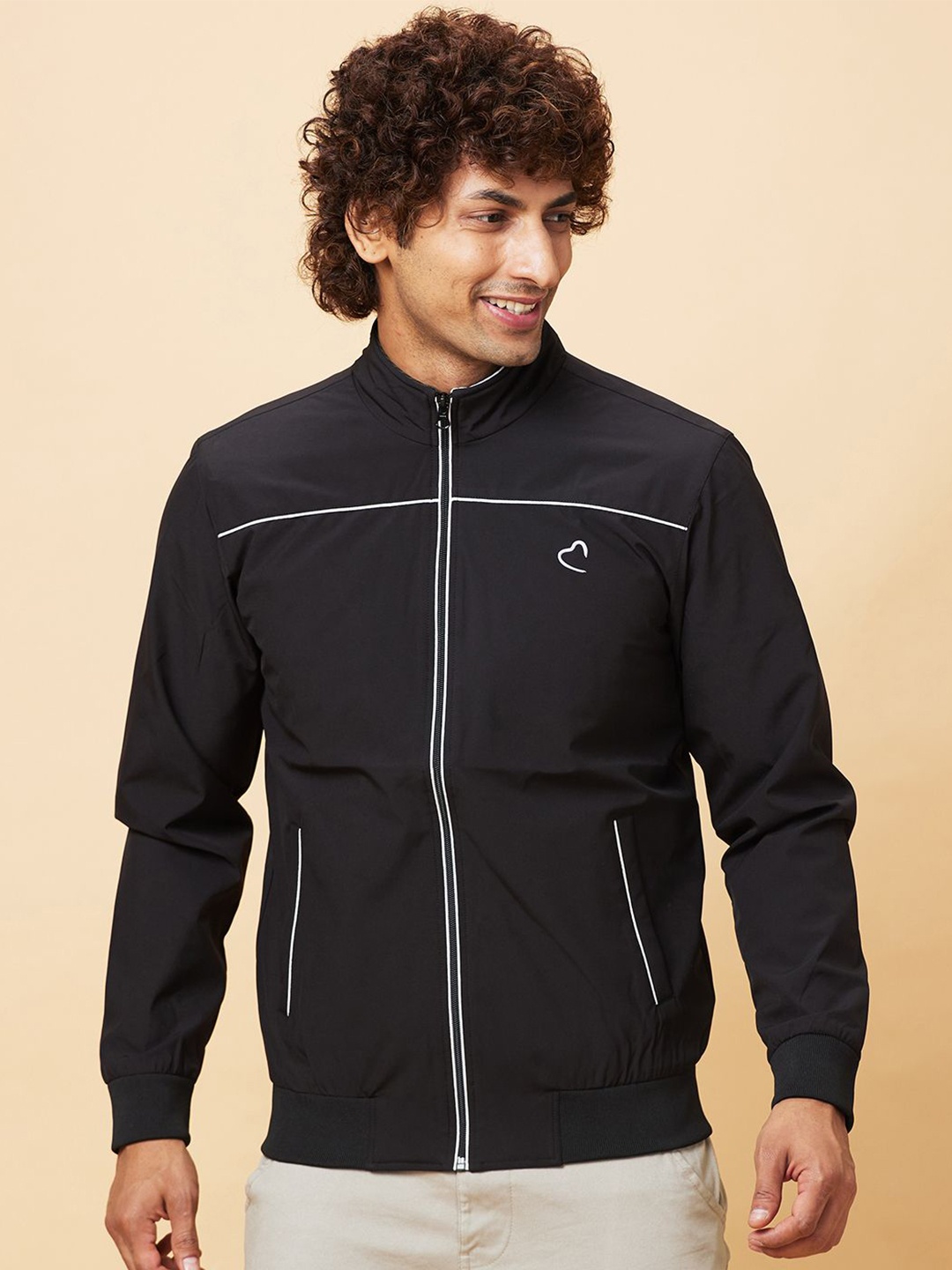 

Being Human Bomber Jacket, Black