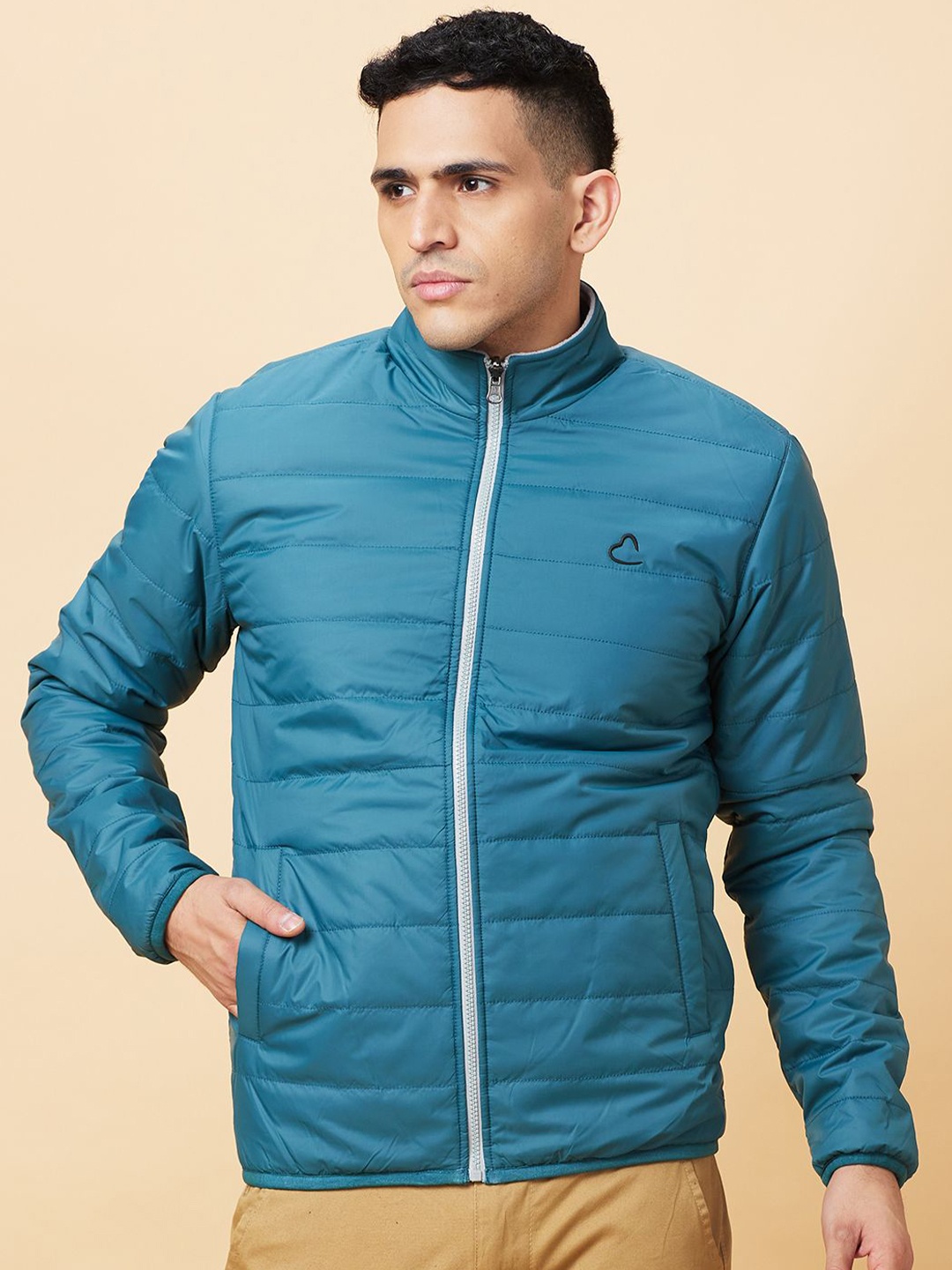 

Being Human Padded Jacket, Green