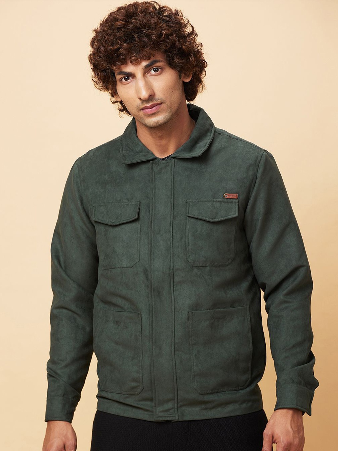 

Being Human Bomber Jacket, Green