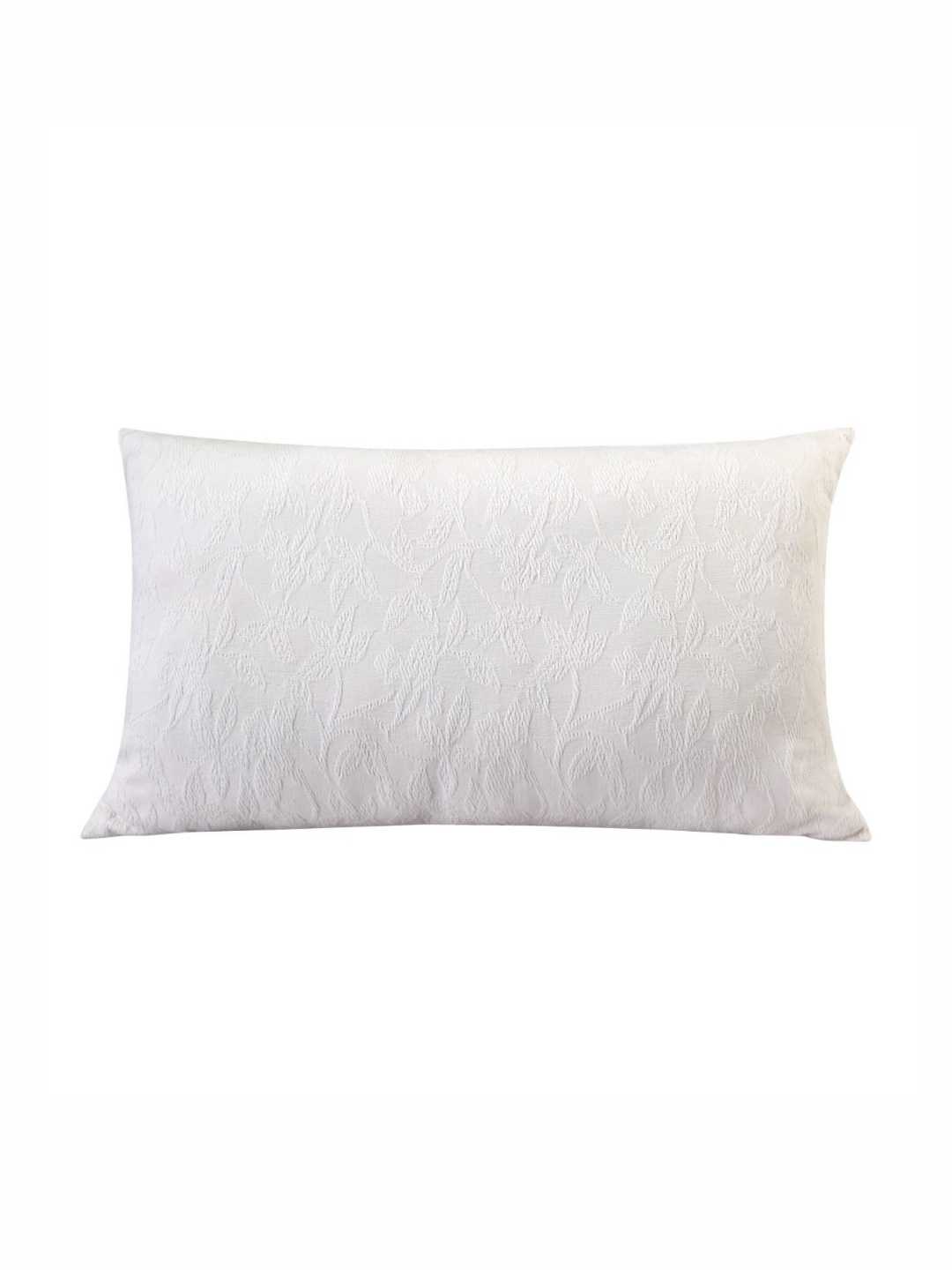 

Mirooh White Cotton Pre-Filling Cushion
