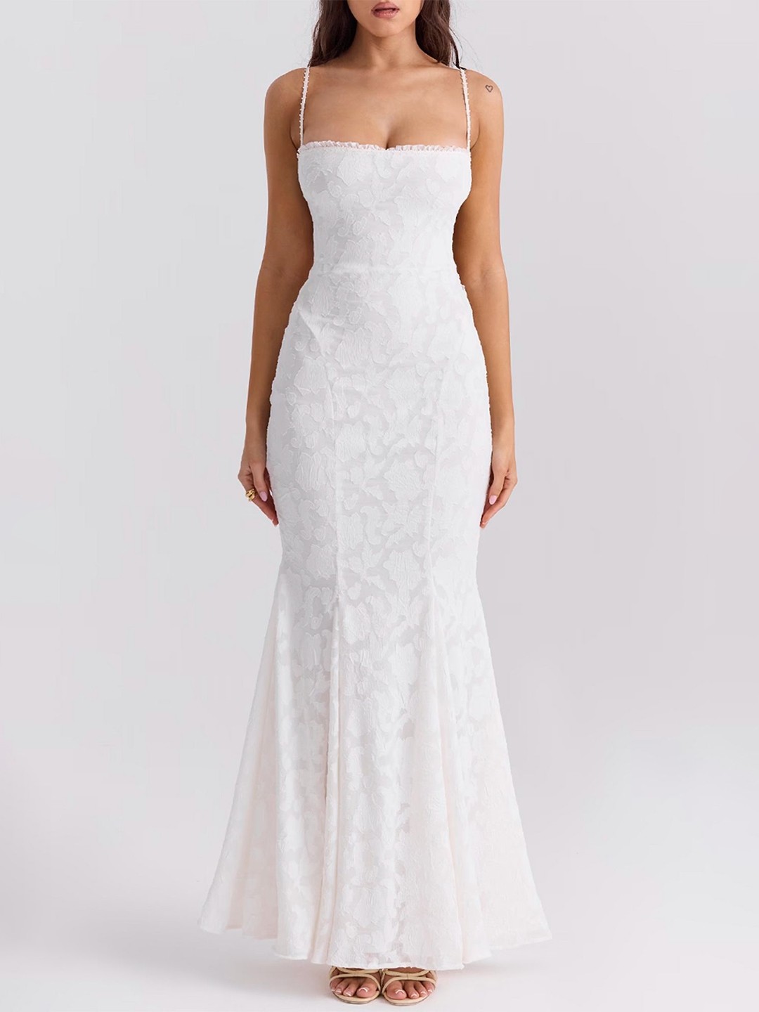 

LULU & SKY Maxi Dress, White