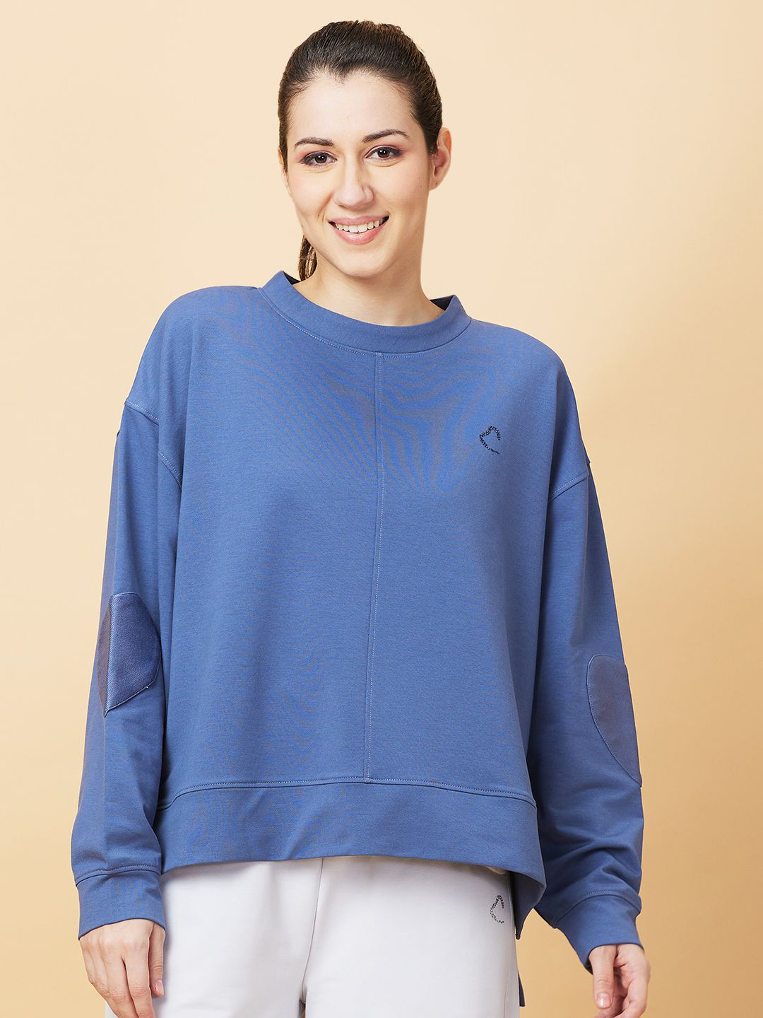 

Being Human Women Sweatshirt, Blue