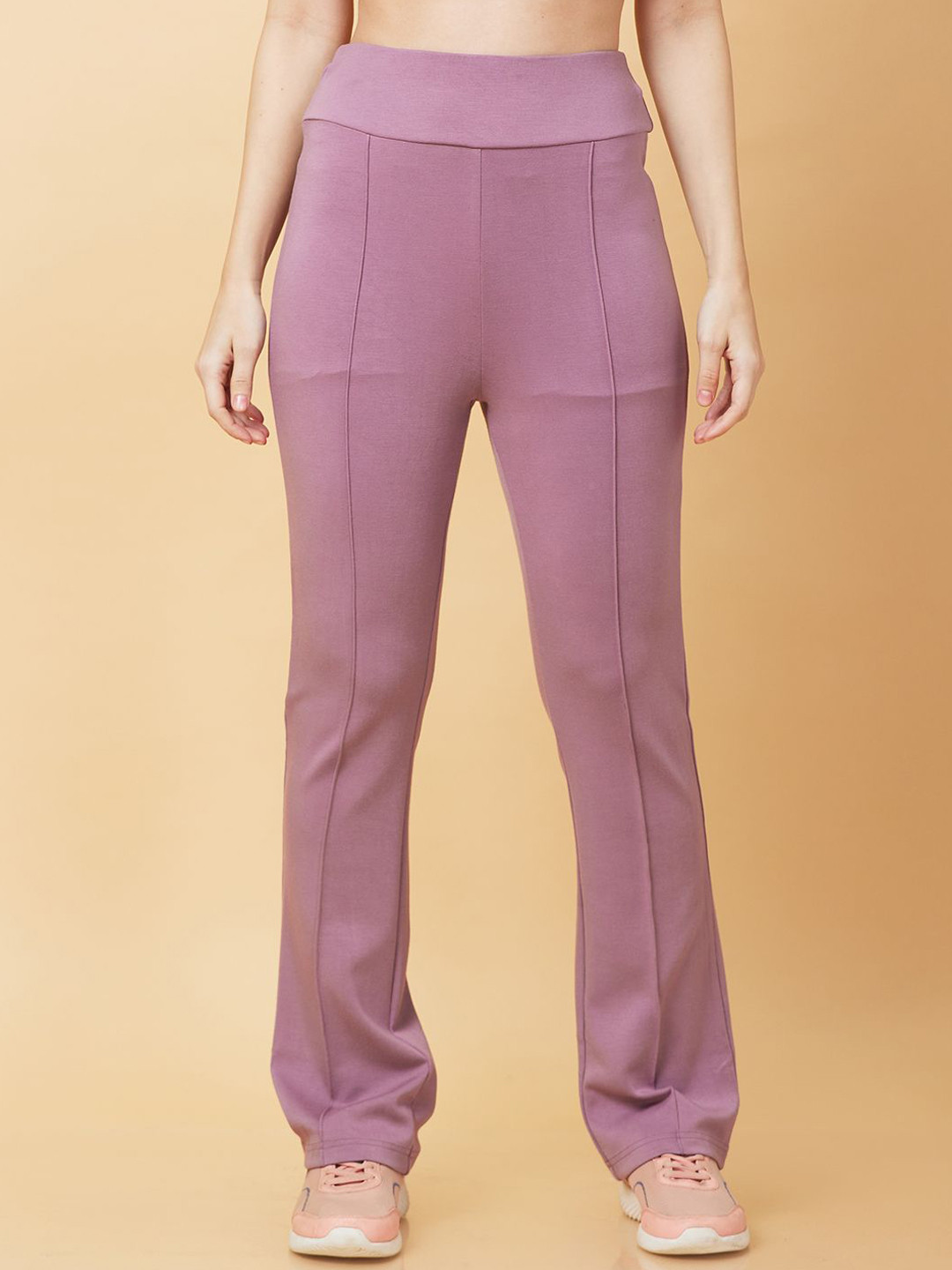 

Being Human Women Ankle Length Tights, Purple