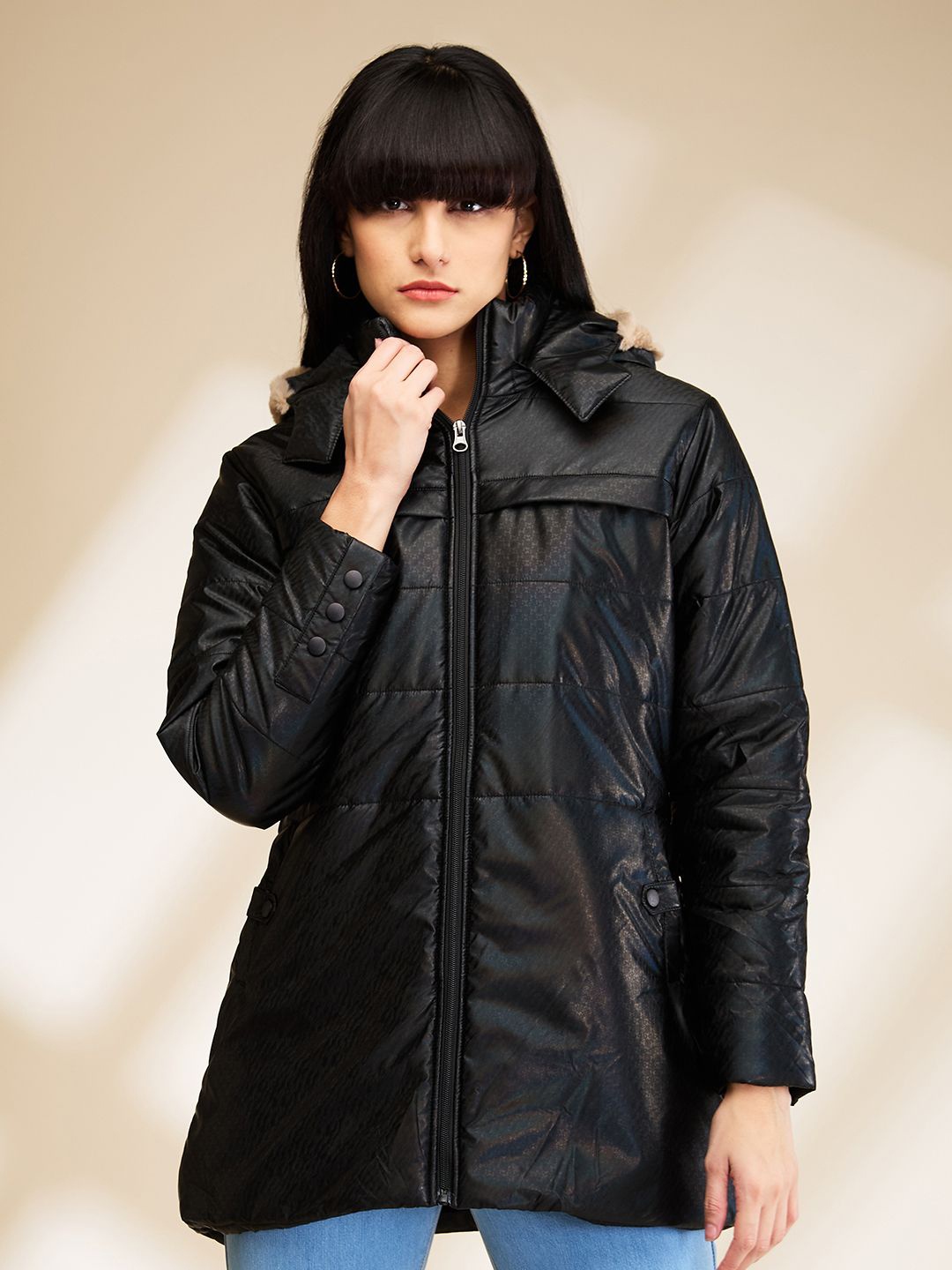 

Being Human Hooded Jacket, Black
