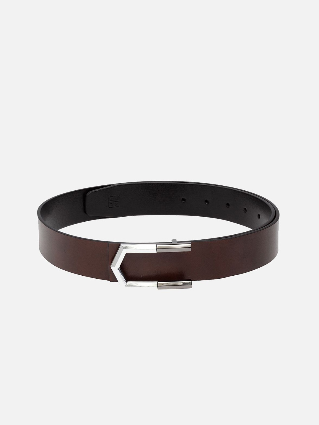 

Carlton London Men Leather Formal Belt, Brown