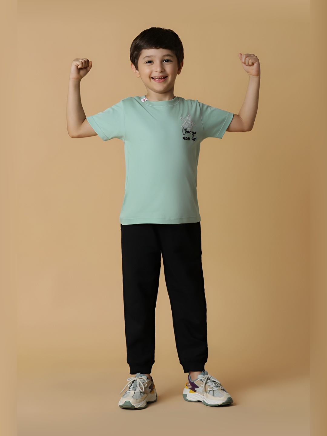 

TALES & STORIES Boys Pockets T-shirt, Green