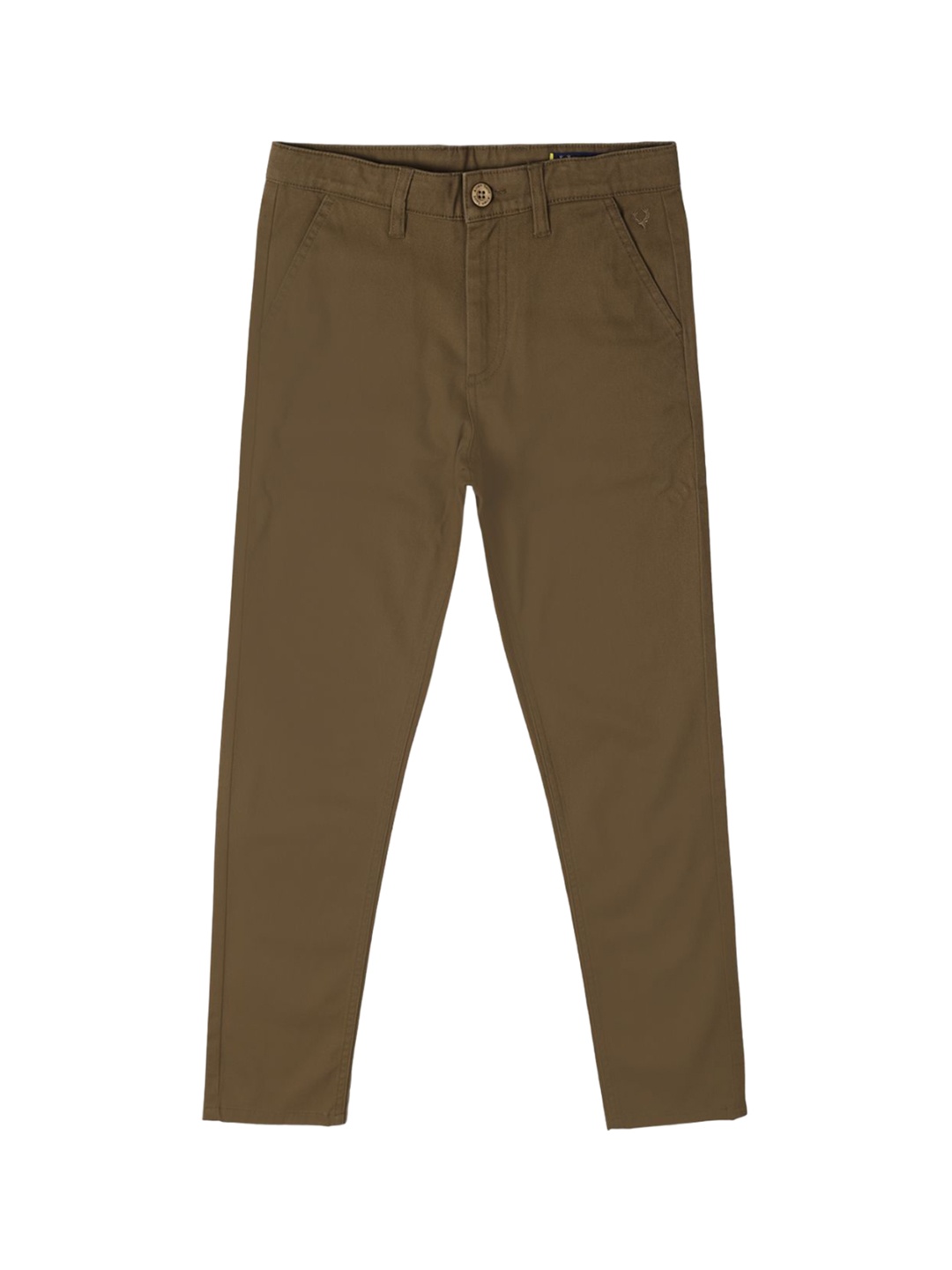 

Allen Solly Junior Boys Slim Fit Chinos Trousers, Olive