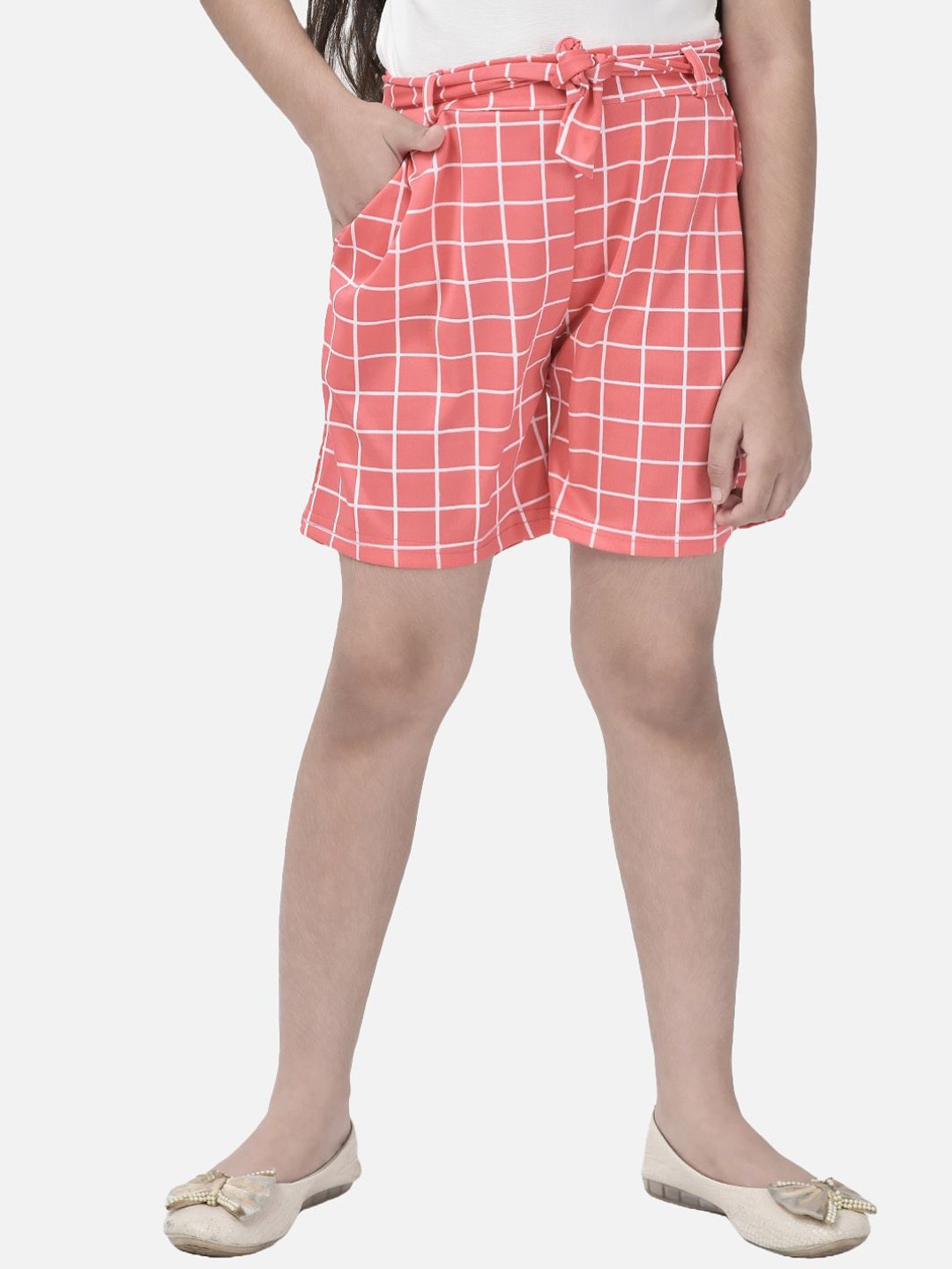 

FNOCKS Girls Relaxed Trousers, Pink