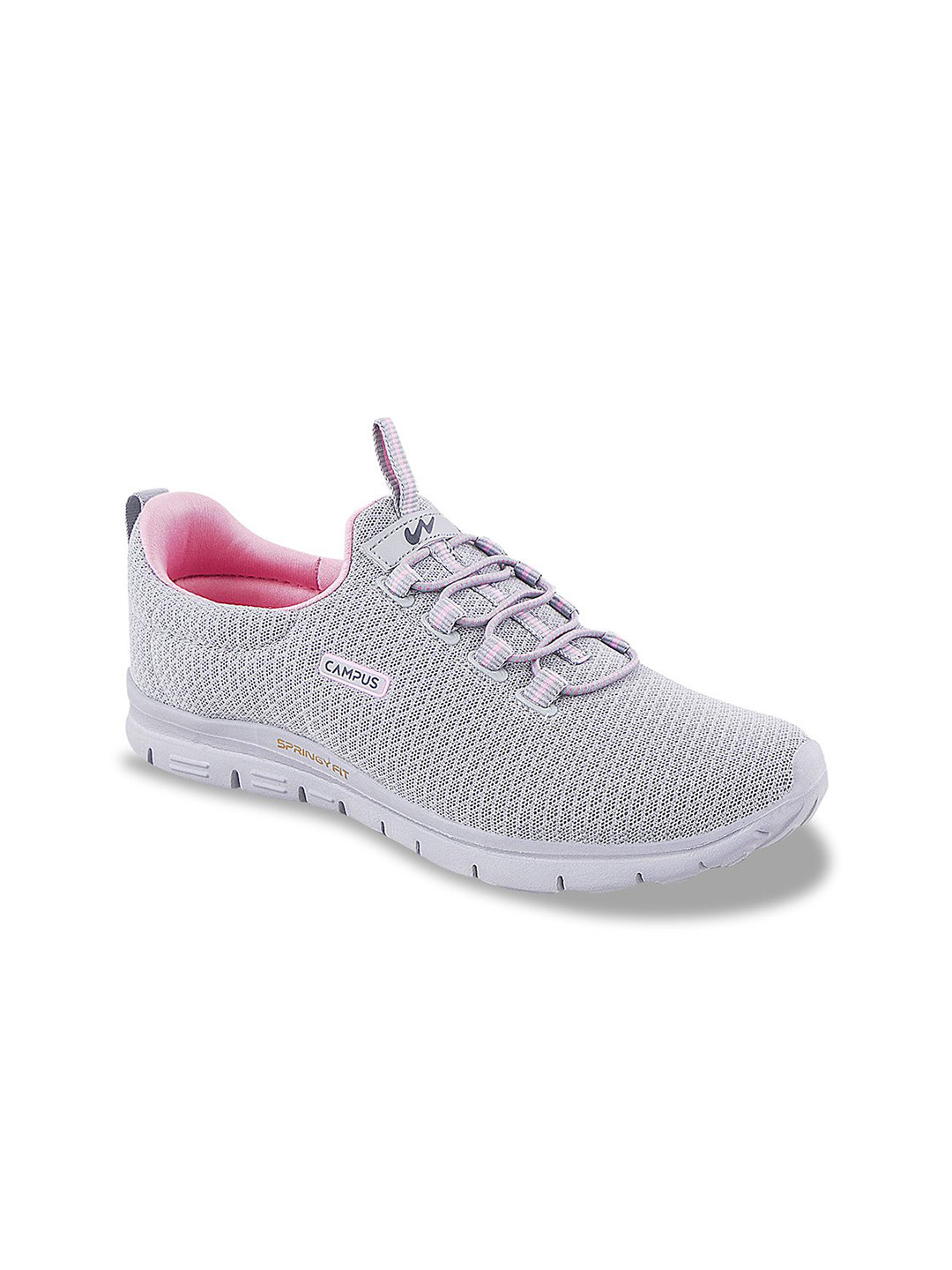 

Campus Women Mesh Walking Non-Marking Shoes, Grey