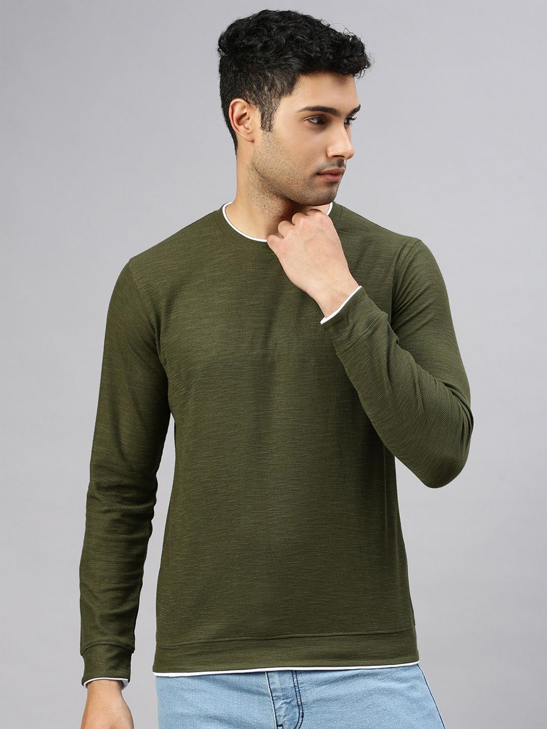 

ZEDD Men Sweatshirt, Olive