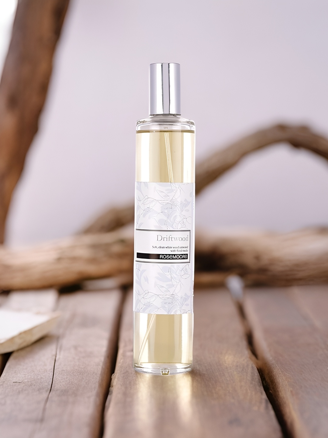

ROSEMOORe Driftwood Room Scent Air Freshener 100 ml, Transparent