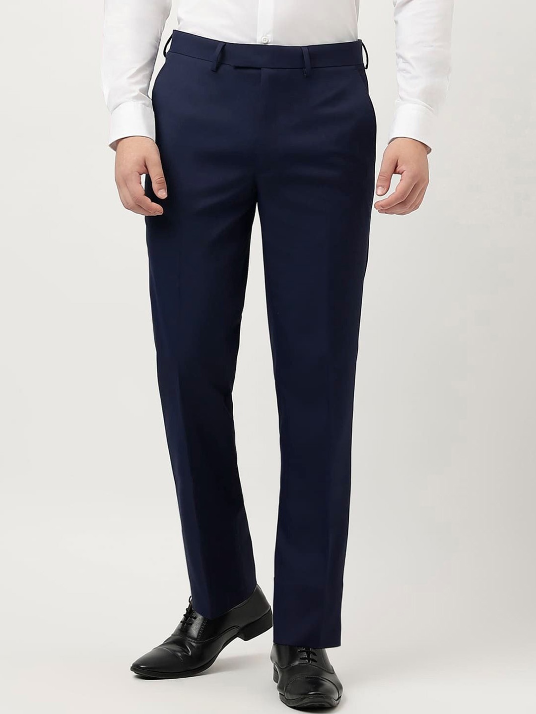 

Marks & Spencer Men Trousers, Navy blue