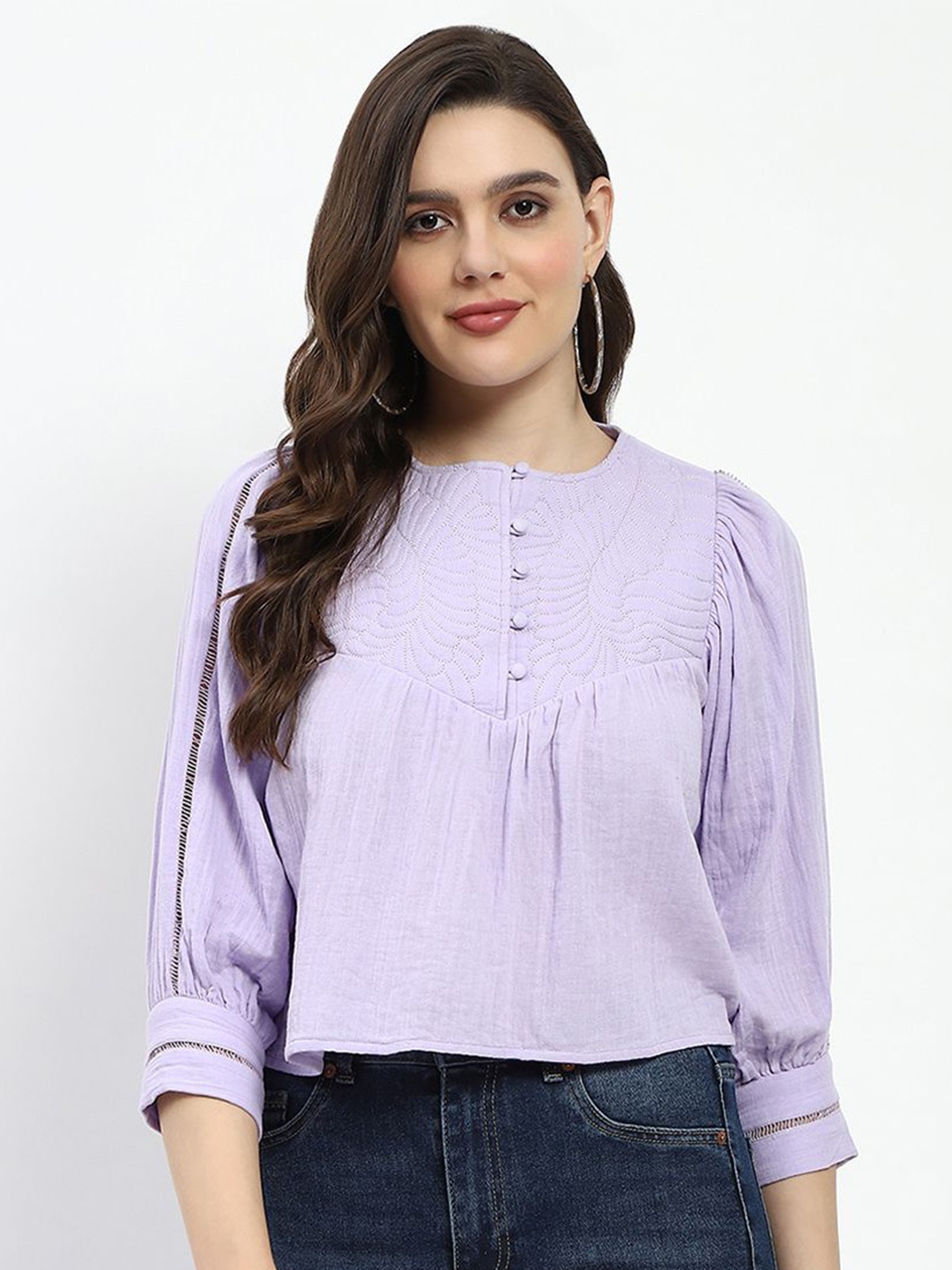 

Madame Cotton Top, Purple