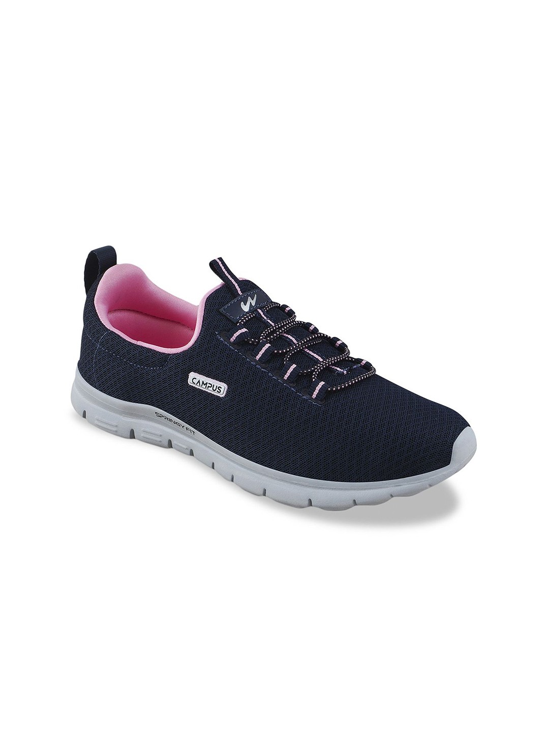 

Campus Women Woven Design Sneakers, Navy blue