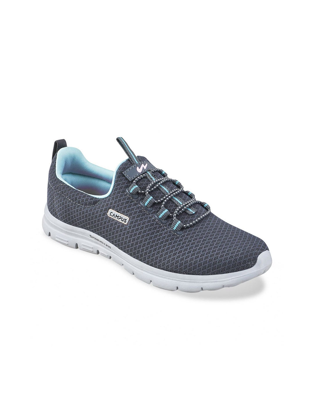 

Campus Women Woven Design Sneakers, Grey