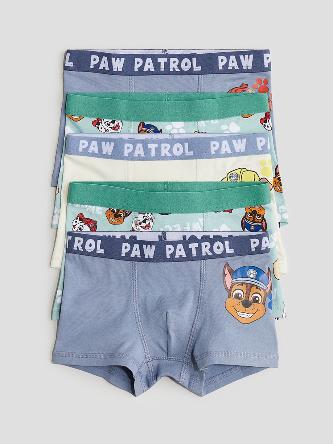 

H&M Boys 5-Pack Boxer Shorts, Green