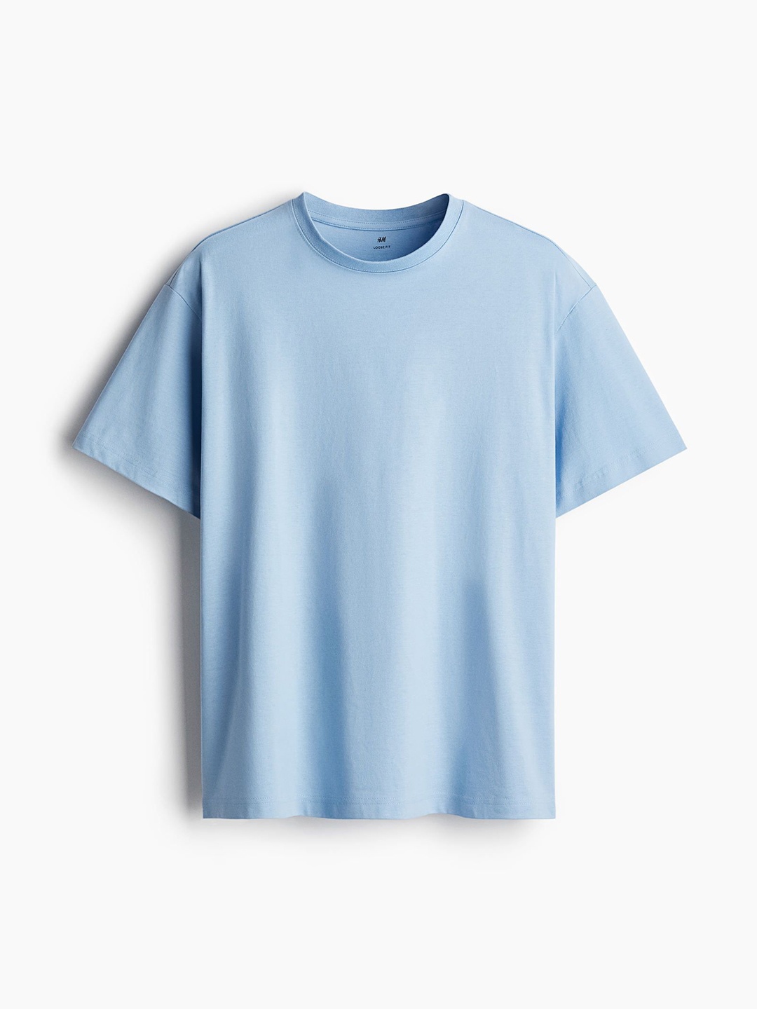 

H&M Men Loose Fit T-Shirt, Blue