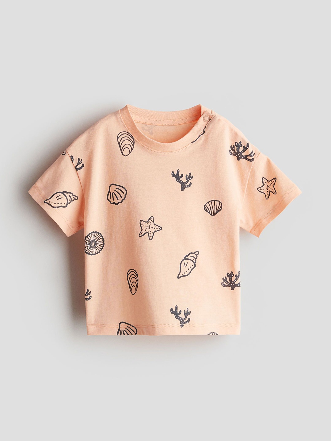 

H&M Infant Boys Cotton Jersey T-Shirt, Orange