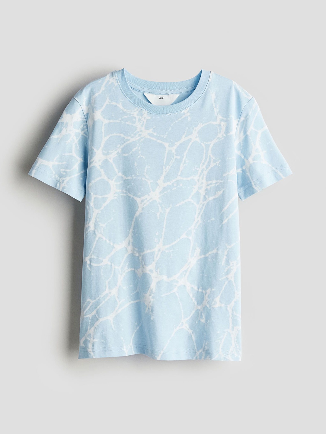 

H&M Boys Printed Cotton T-Shirt, Blue