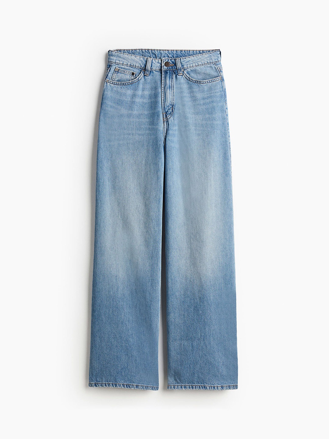 

H&M Wide Ultra High Jeans, Blue