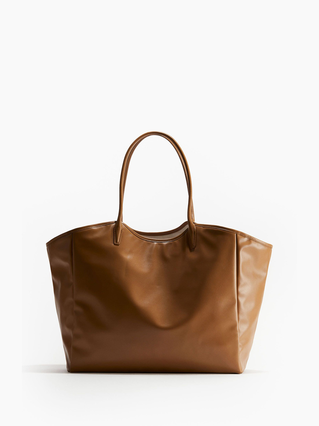 

H&M Large Shopper, Brown