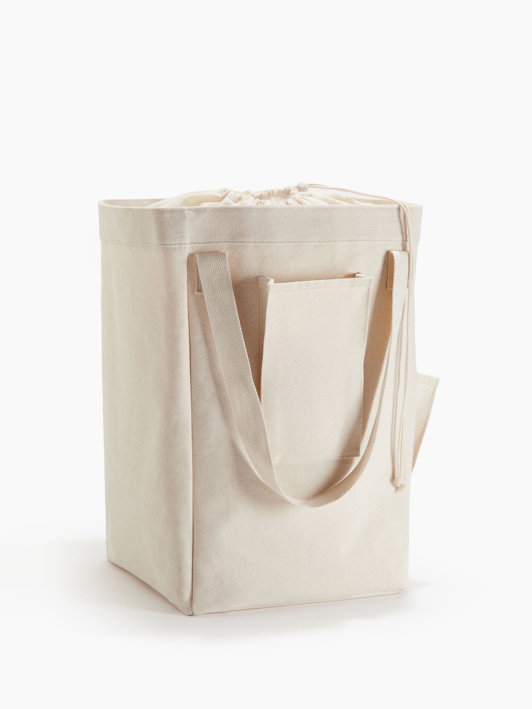 

H&M White Laundry Bag With Pockets