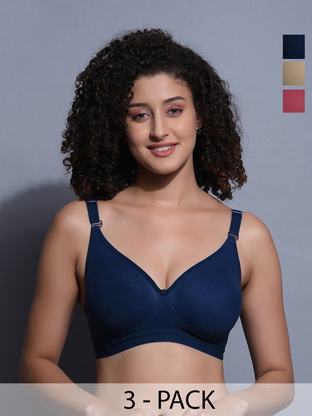 

R Cube Bra Full Coverage, Blue