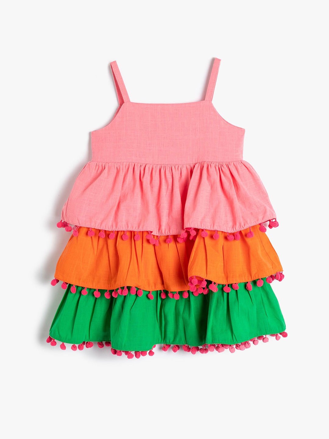 

Koton Fit & Flare Dress, Pink