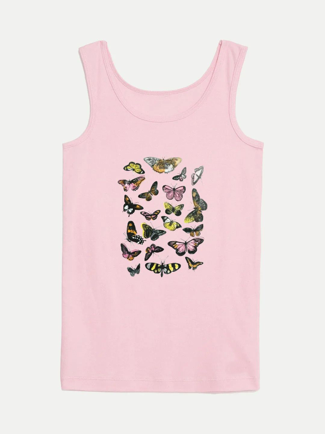 

BAESD Print Cotton Tank Top, Purple