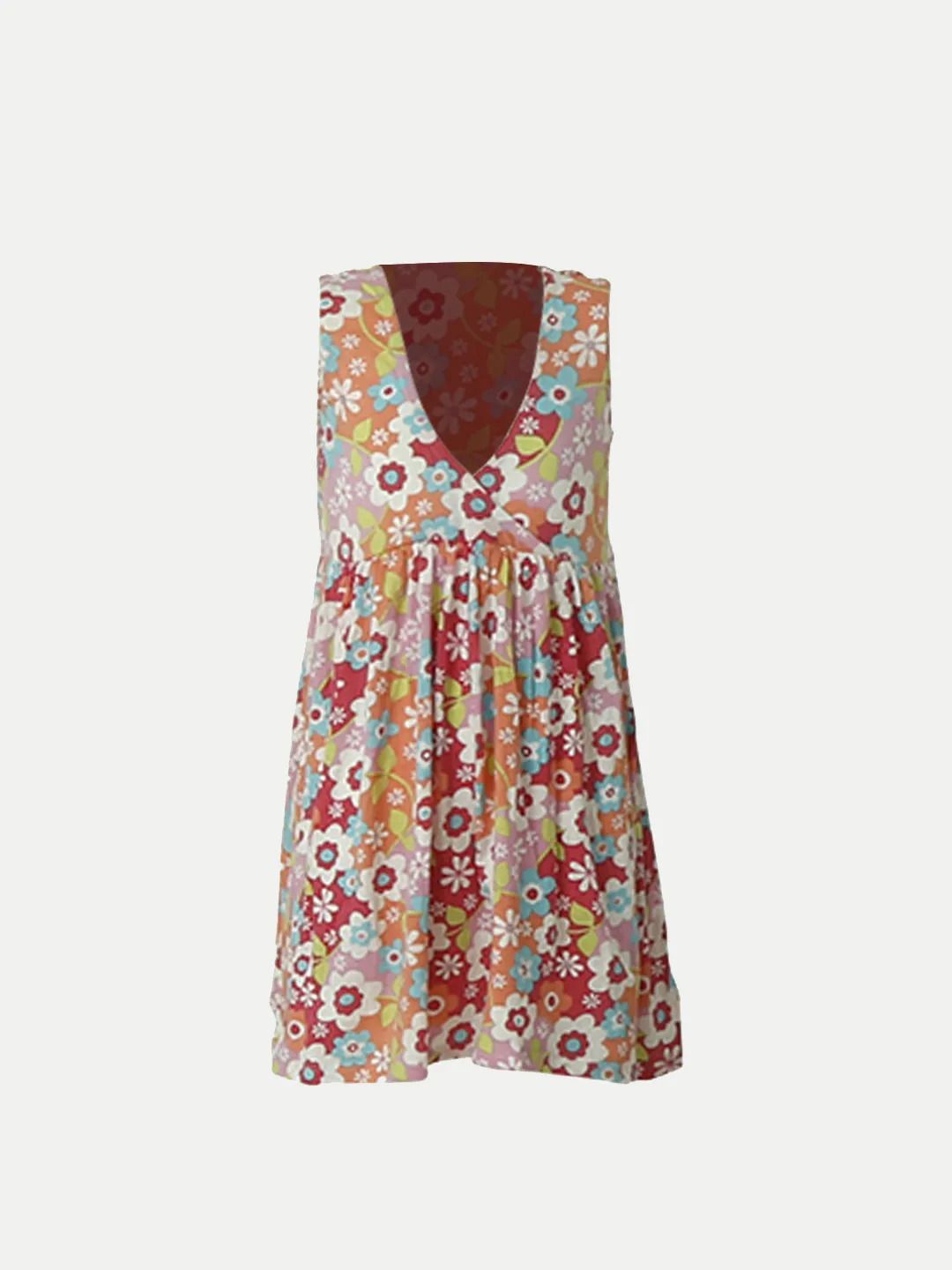 

BAESD Floral Print Cotton Maxi Top, Multi
