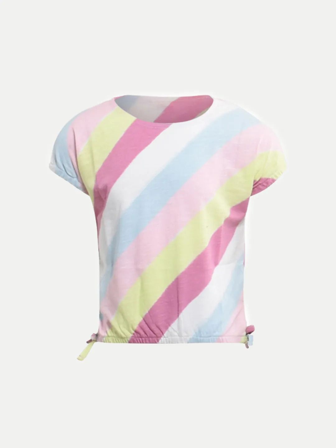 

BAESD Print Cotton Blouson Top, Multi