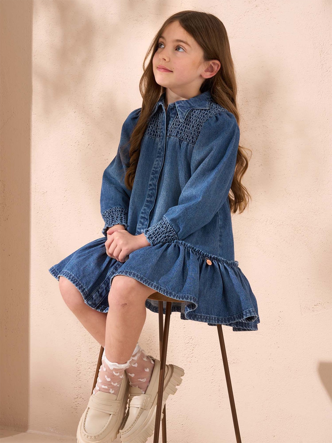 

Angel & Rocket A-Line Dress, Blue